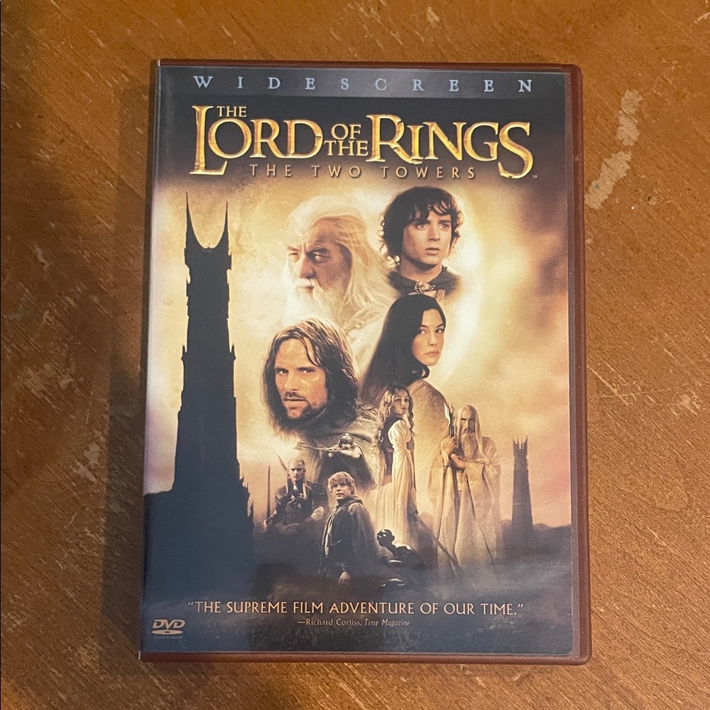 The Lord of the Rings The Two Towers DVD Widescreen 2 Disc